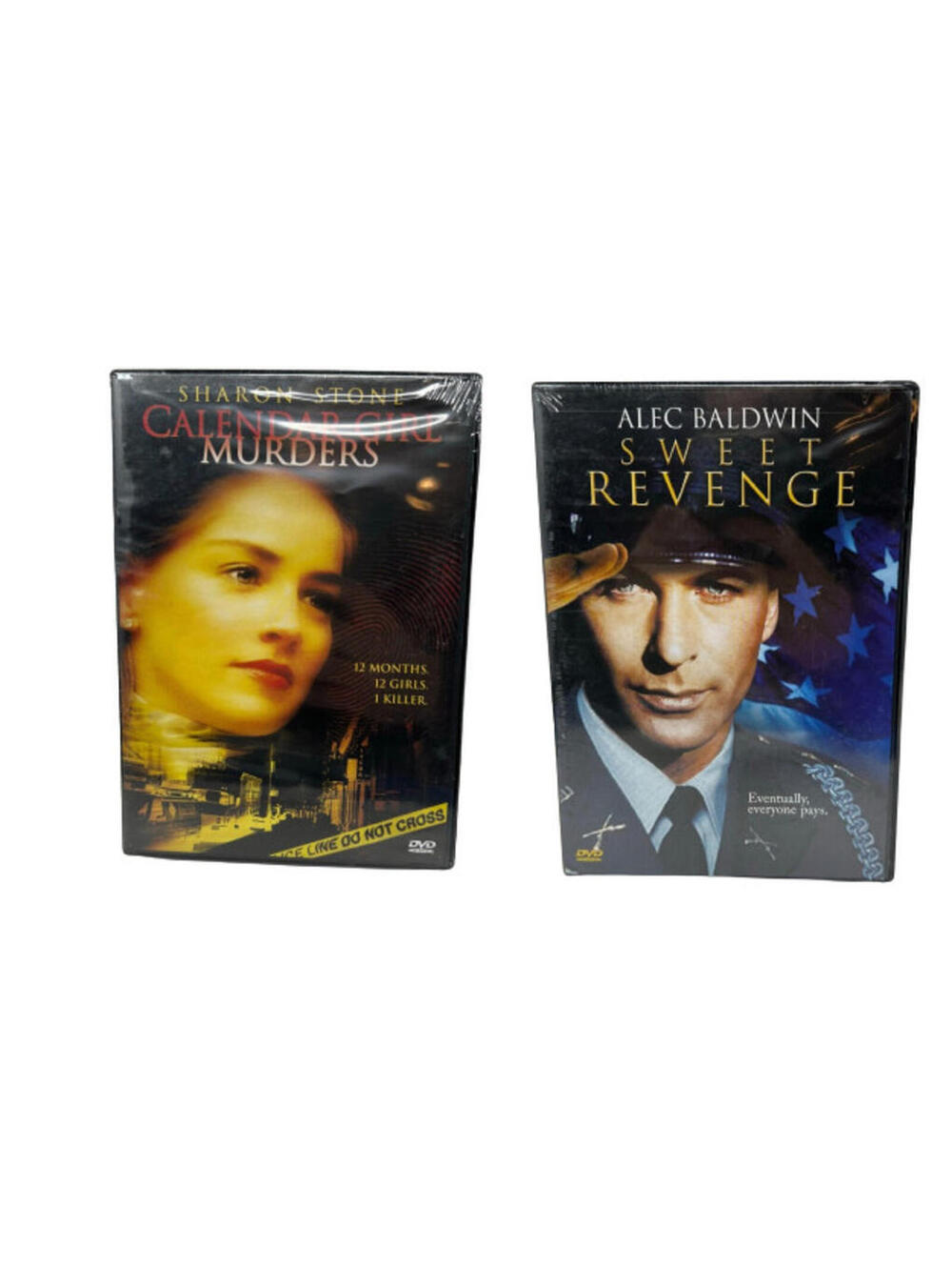 Sweet Revenge / Calendar Girl Murders (separate DVD's) New Sealed Stone/Baldwin